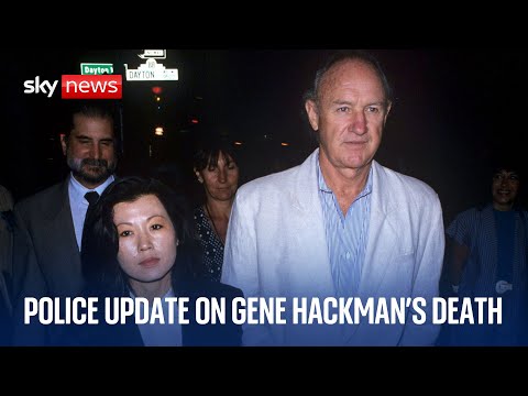 Santa Fe County police deliver update on Gene Hackman’s death