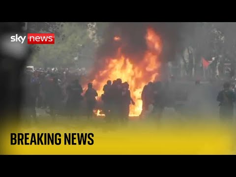 Protests in Argentina turn violent
