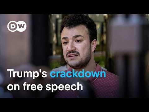 Does ICE’s arrest of pro-Palestinian activist set a dangerous precedent for free speech? | DW News