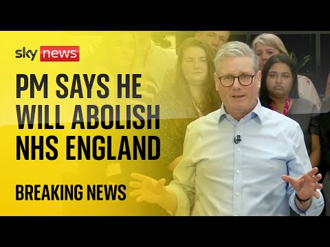 Prime Minister says he is abolishing NHS England