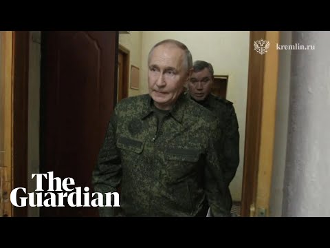 Putin visits Kursk as Russian forces claim further advances in region
