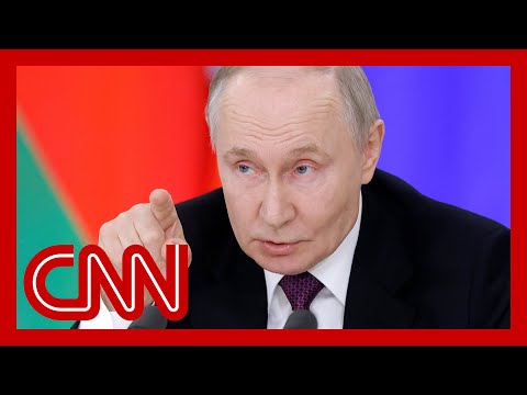 Watch Putin’s remarks about possible ceasefire deal with Ukraine