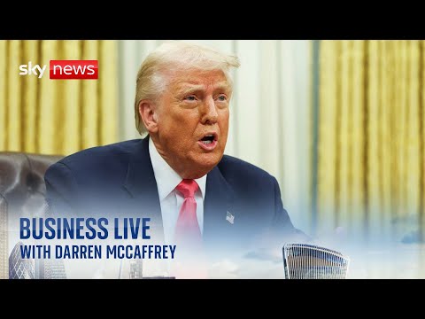 Trump threatens EU with 200% tariffs on alcohol | Business Live with Darren McCaffrey