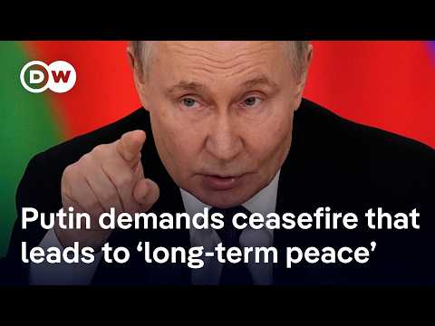 Putin lays out demands in reaction to the US ceasefire proposal | DW News