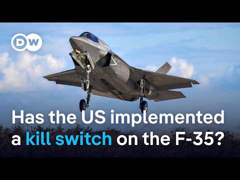 Kill switch fears over US F-35 fighter jets in Europe | DW News