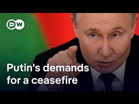 Zelenskyy calls Putin’s response to the ceasefire plan “manipulative” | DW News