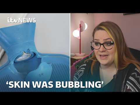 ‘More painful than childbirth’: Burns from hot water bottles double in last five years | ITV News