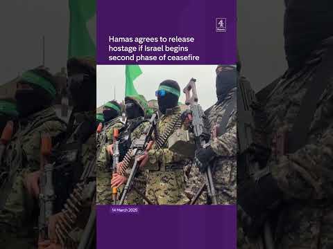 Hamas says it will release US-Israeli hostage