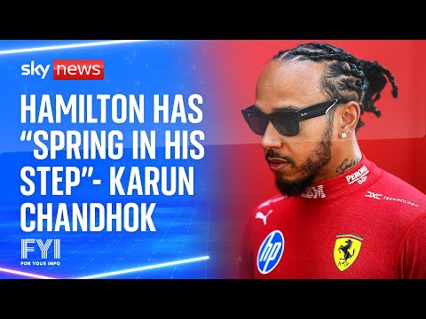 FYI: Lewis Hamilton has ‘spring in his step’