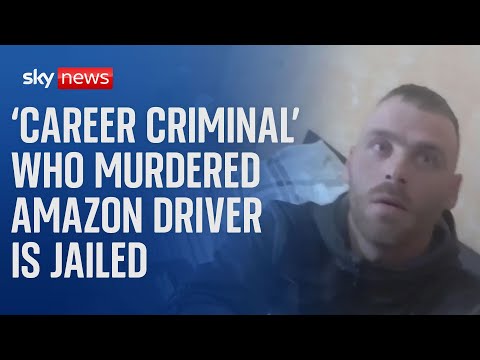 ‘Career criminal’ who murdered Amazon driver is jailed for at least 30 years