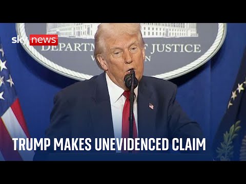 Trump makes unevidenced claim that Ukrainian troops are ‘surrounded’ by Russian forces