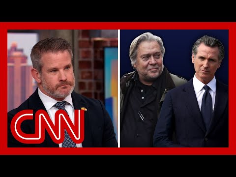 Adam Kinzinger on Newsom having Bannon on podcast: ‘This is nuts’