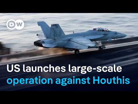 Trump orders strikes on Iran-backed Houthis in Yemen | DW News