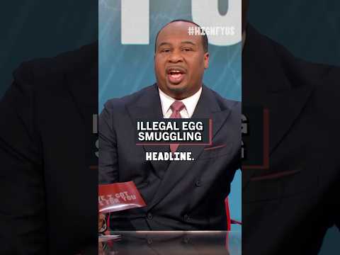 Comedian nails question about illegal seizures at the border