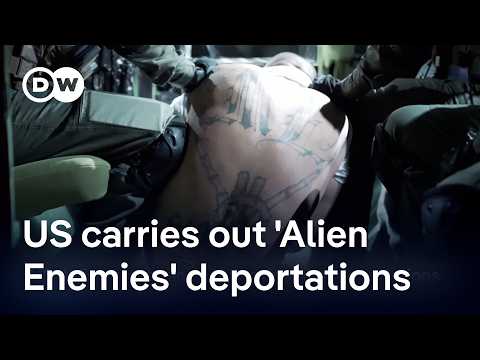 US deports hundreds of Venezuelans to El Salvador, despite temporary deportation ban | DW News