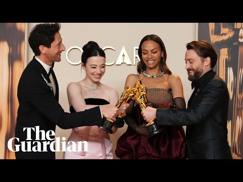 Oscars key moments: Anora dominates as Adrien Brody wins for The Brutalist