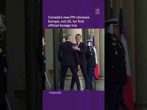 Canada’s new PM chooses Europe, not US, for first official foreign trip