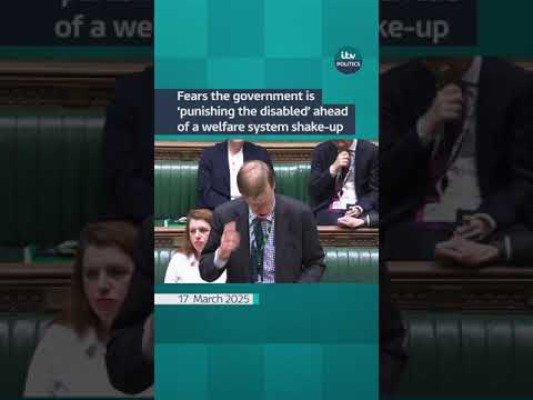 Fears the government is ‘punishing the disabled’ ahead of a welfare system shake-up | ITV News