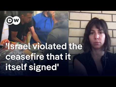 Gaza health ministry reports over 300 people killed as Israel resumes fighting | DW News