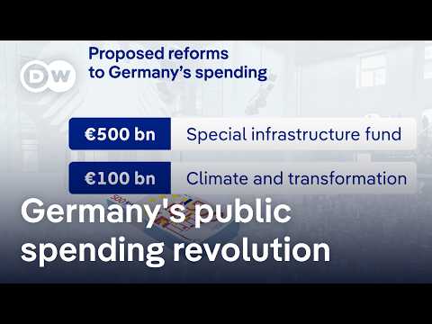 German lawmakers set for historic debt rules vote | DW News