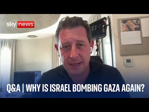 Why is Israel bombing Gaza again? What does Trump think? Live Q&A