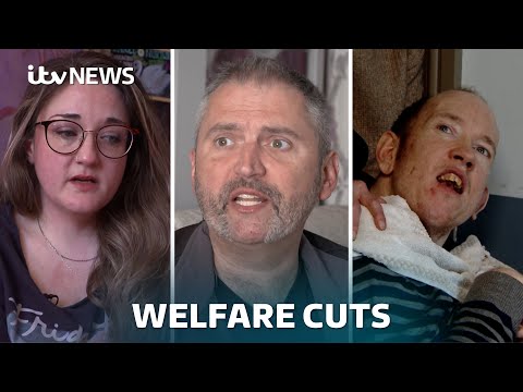 Welfare recipients react to Labour’s cuts to disability benefits | ITV News