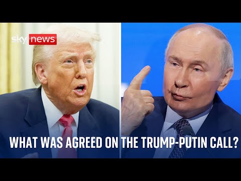 Putin agrees to halt strikes on Ukraine’s energy infrastructure for 30 days after call with Trump