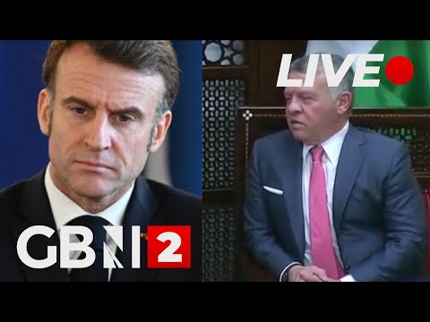 LIVE: France’s Macron meet Jordan’s King in Paris