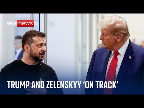 ‘We are very much on track,’ Trump says after ‘very good’ call with Zelenskyy