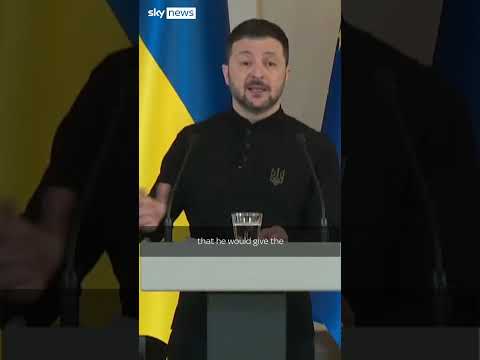 Zelenskyy: ‘Putin’s words different from reality’