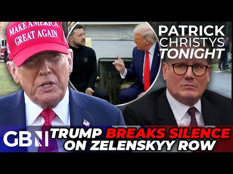 Trump BREAKS SILENCE after Zelenskyy row as Starmer WADES IN – Zelenskyy ‘overplayed his hand’