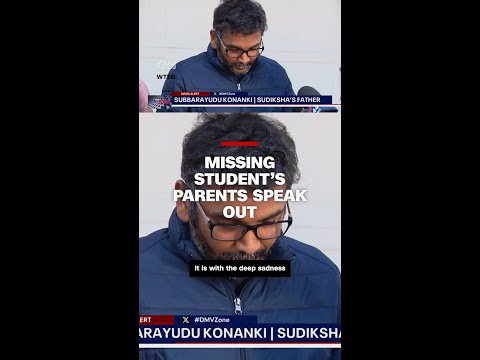 Missing US student’s parents speak out for the first time