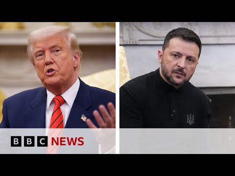 Donald Trump suggests US could run Ukraine’s nuclear power plants | BBC News