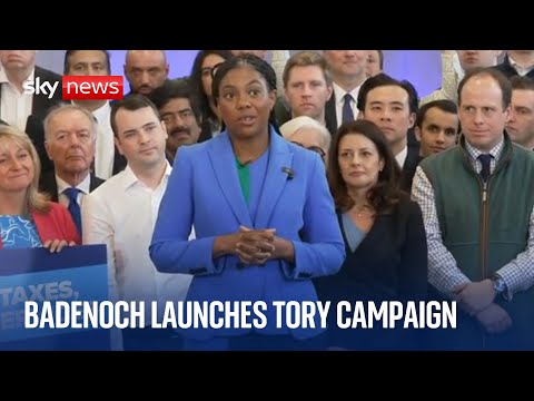 Kemi Badenoch launches Conservatives’ local election campaign