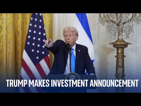 President Trump makes investment announcement