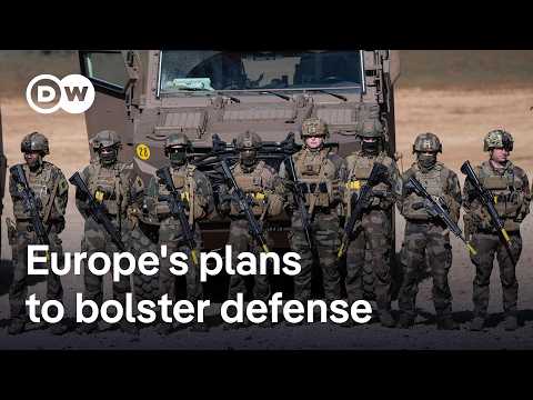 European leaders debate how to boost military expenditures | DW News