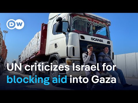 What Israel tries to achieve by halting aid to Gaza | DW News