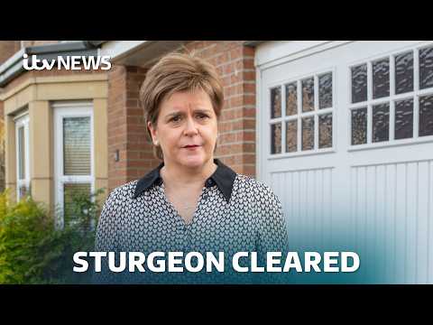 Sturgeon ‘vindicated’ after being cleared by police probe into SNP finances | ITV News