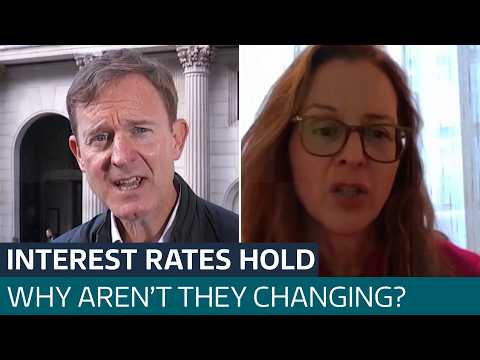 What’s to blame for interest rates holding – and what does it mean for rising costs? | ITV News