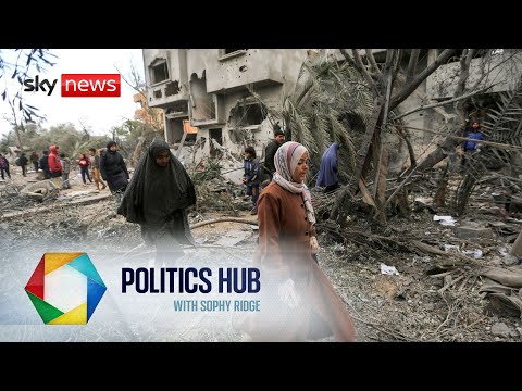 MPs responds to renewed violence in Gaza | Politics Hub with Sophy Ridge