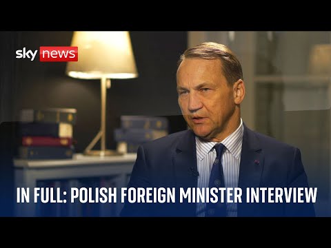 Putin wants ‘all of Ukraine’ while Trump only ‘cares about success’ warns Polish foreign minister
