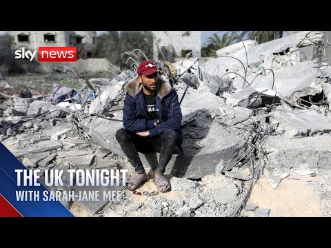 Israel escalates Gaza Military operation  | The UK Tonight with Sarah-Jane Mee