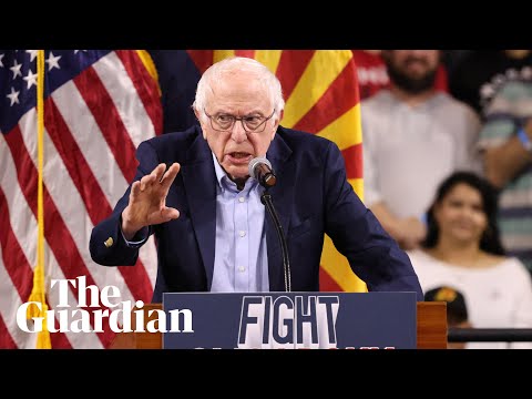 ‘We can defeat Trumpism’: Sanders delivers scathing rebuke of Trump at Arizona rally