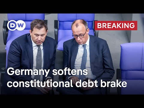 Germany’s trillion € military & infrastructure investment plan takes final hurdle | DW News