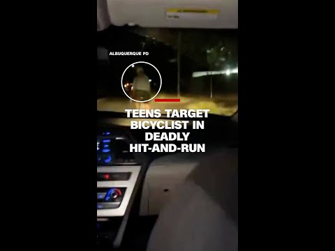 Video shows teens target bicyclist in deadly hit-and-run