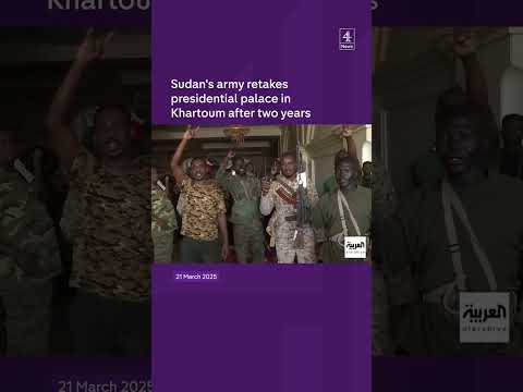 Presidential palace retaken by Sudan’s army