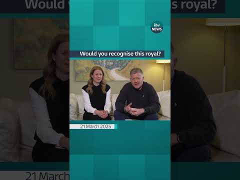 Would you recognise this royal? | ITV News