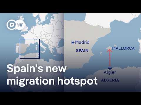 Spain: Record numbers of migrant arrivals by boat | DW News