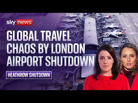 London’s Heathrow Airport causes global travel chaos