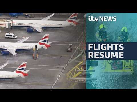 Questions raised after thousands left stranded during Heathrow Airport shutdown | ITV News